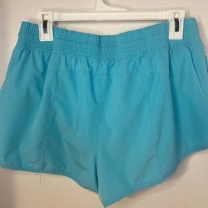 womens breathable, flowy exercise shorts.